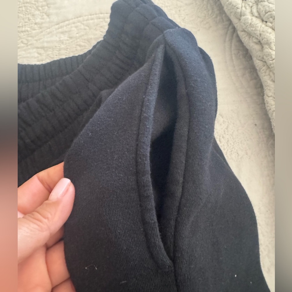 Wild Fable Black fleece Shorts - Picture 2 of 5